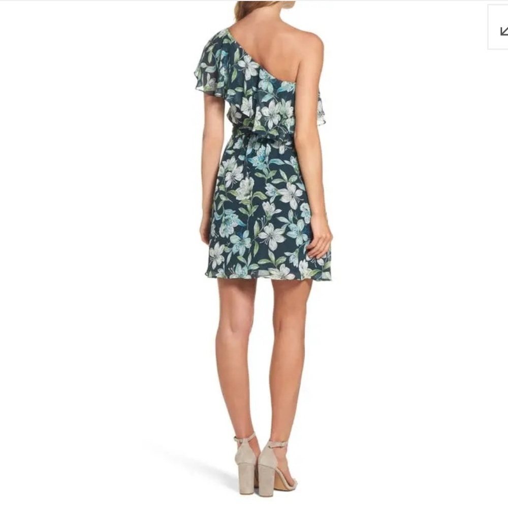 Eliza J One Shoulder Dress - Picture 2 of 4